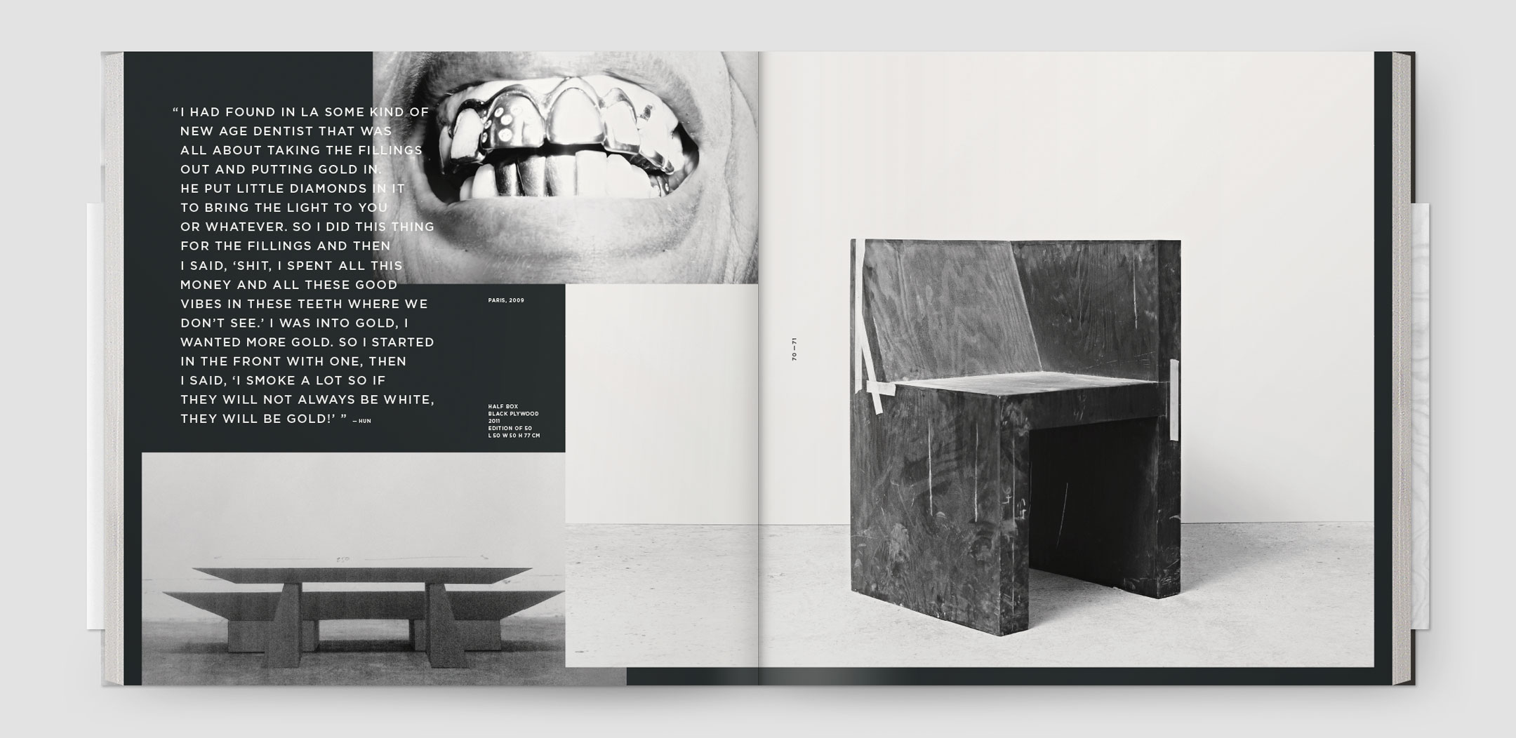 Rick Owens, Furniture
