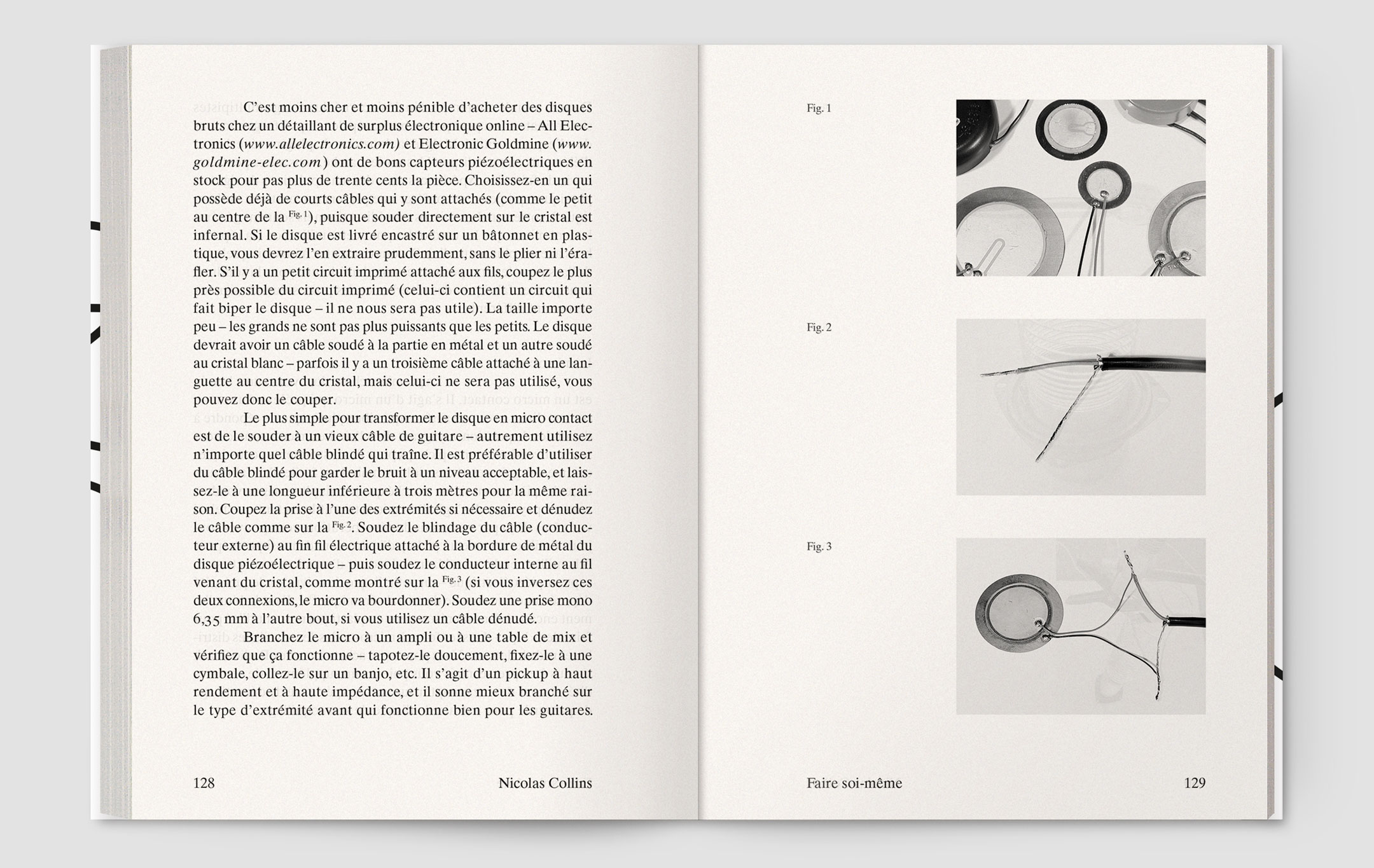 Nicolas Collins, Micro Analyses