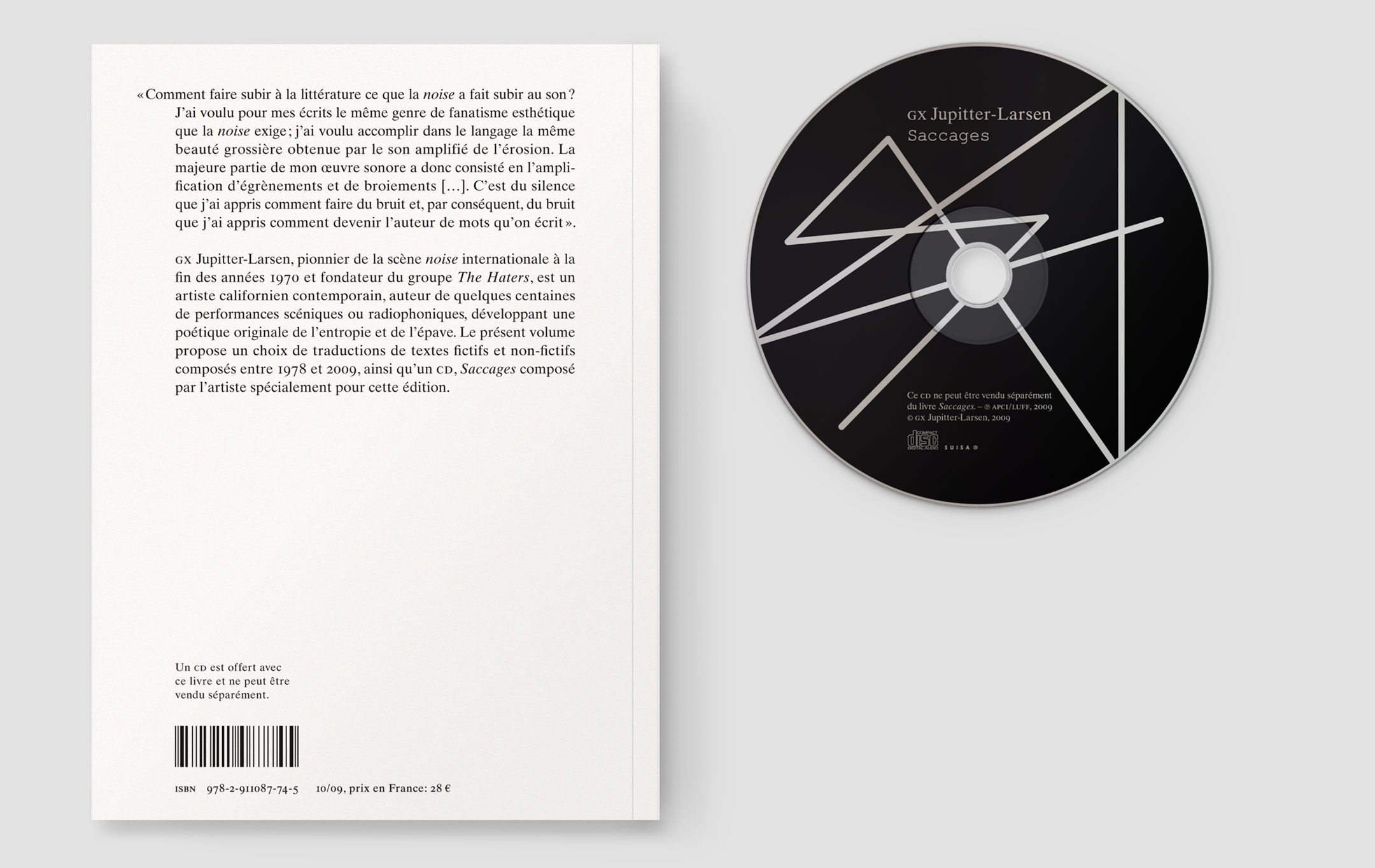 GX Jupitter-Larsen, Saccages