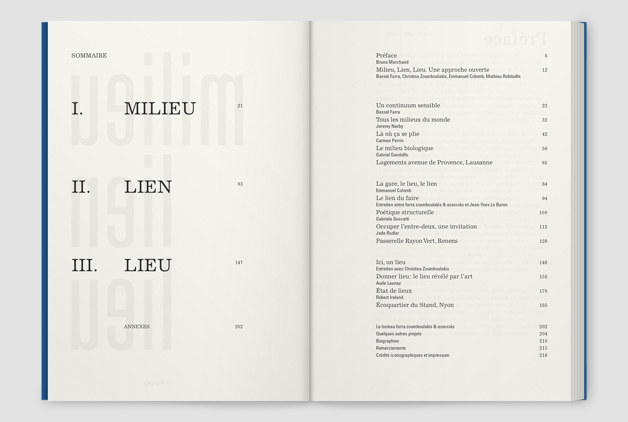 milieu lien lieu