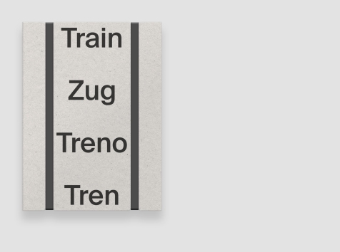 Train Zug Treno Tren